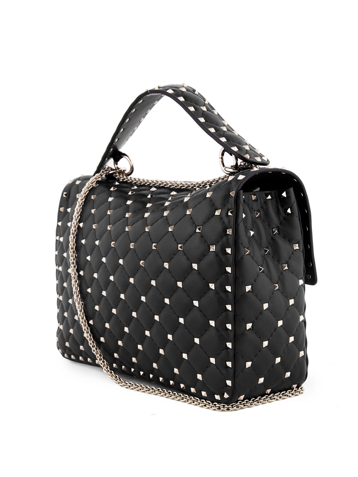 valentino garavani rockstud spike leather crossbody bag