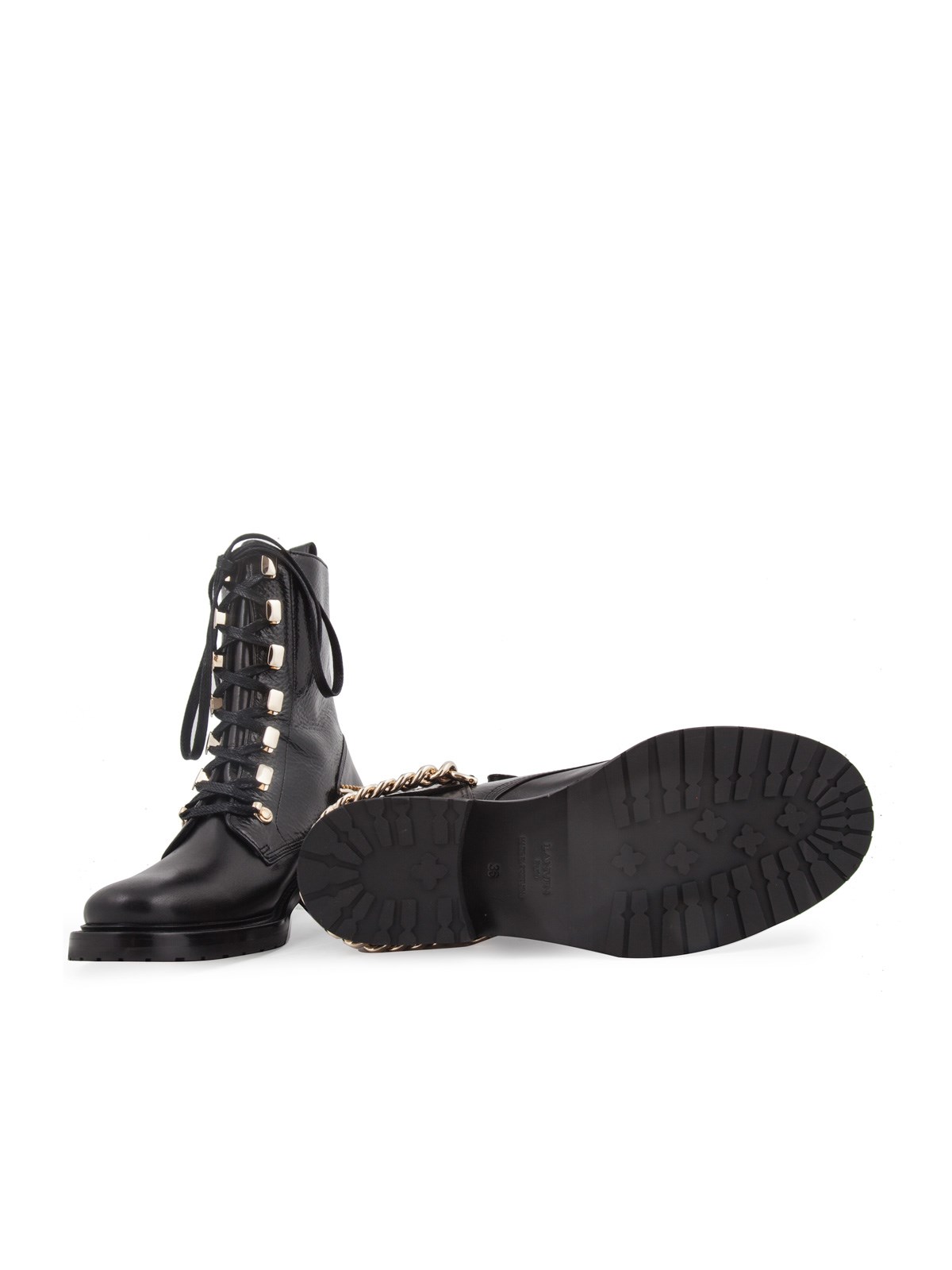 lanvin combat boots