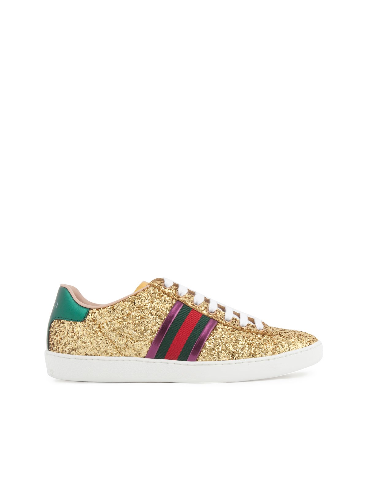 gucci glitter ace sneakers