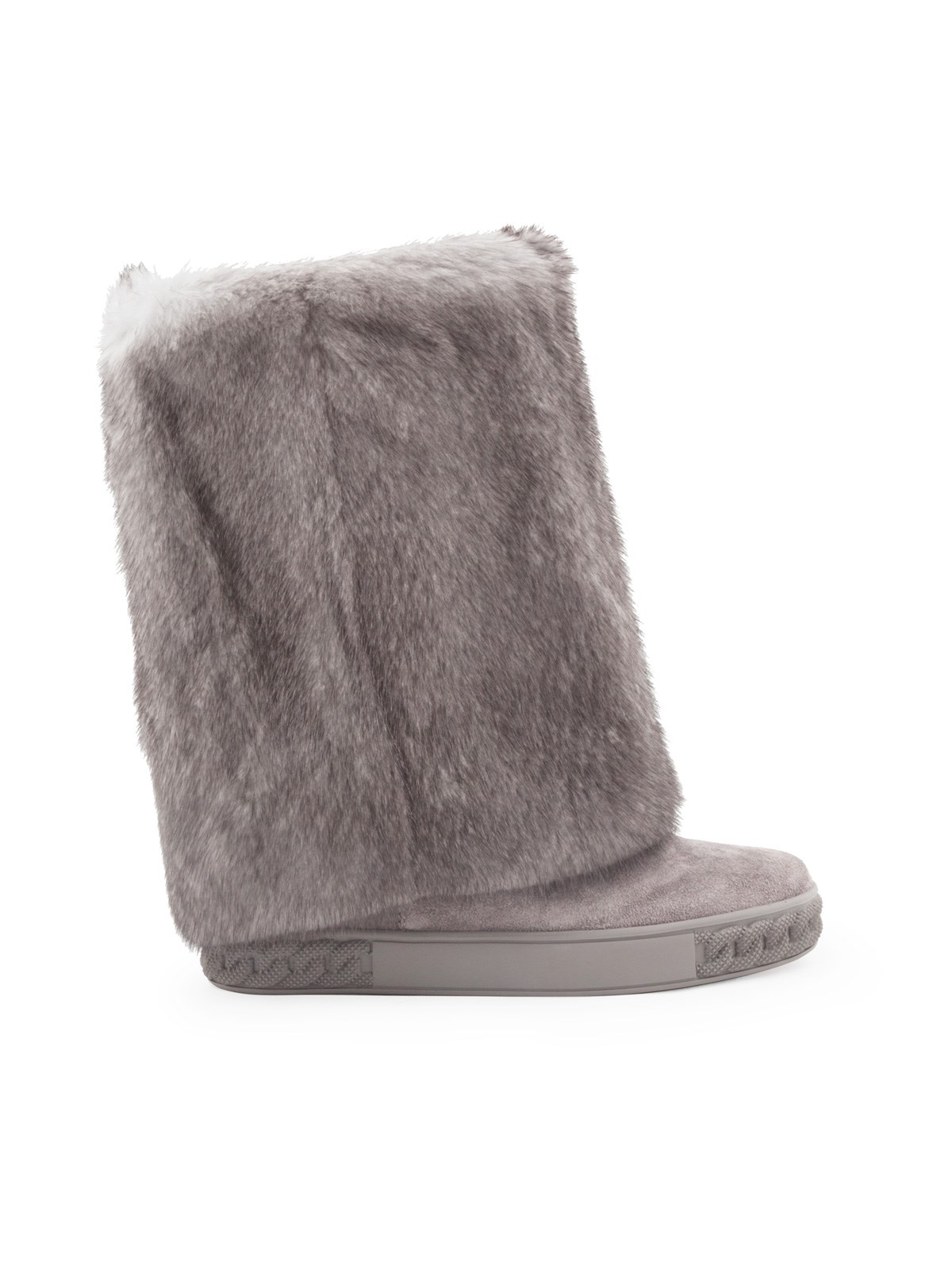 casadei fur boots