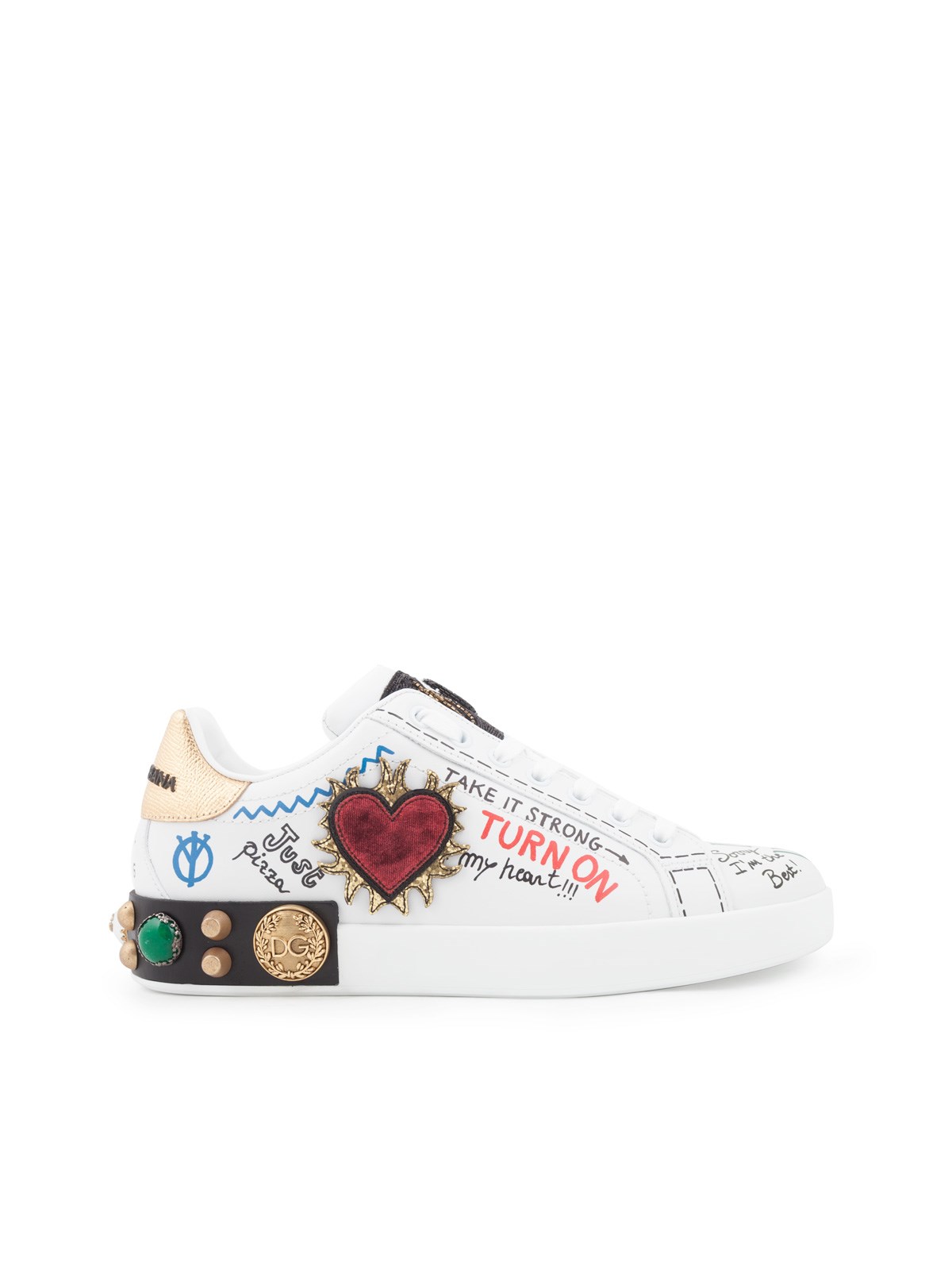 dolce gabbana personalized sneakers