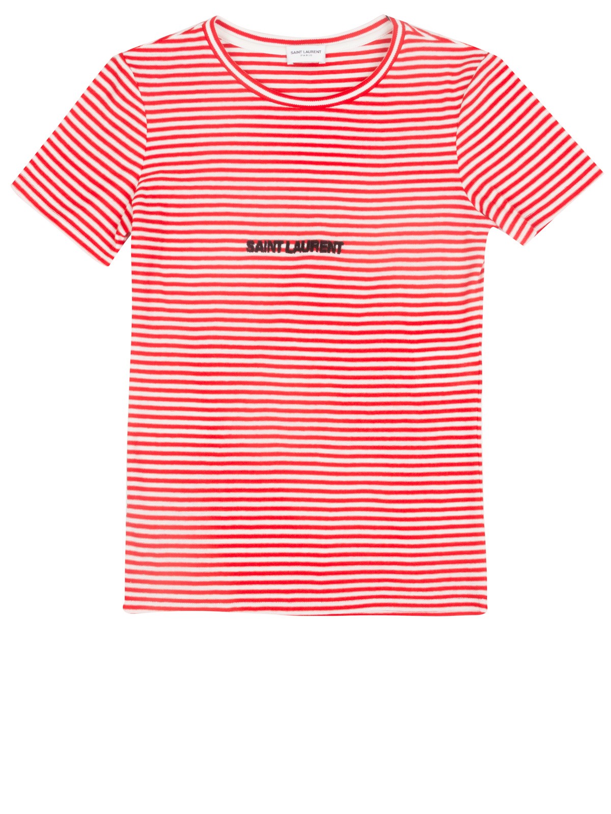 saint laurent striped t shirt