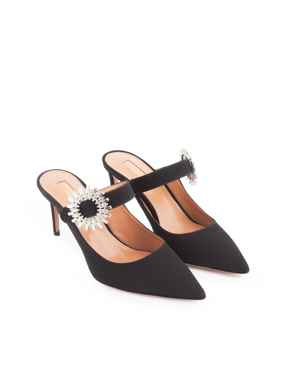 aquazzura flat mules