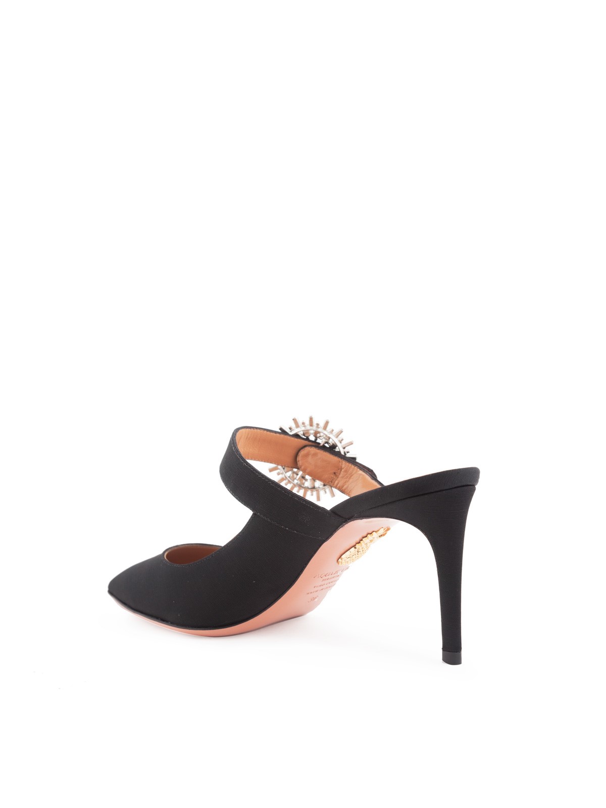 aquazzura flat mules