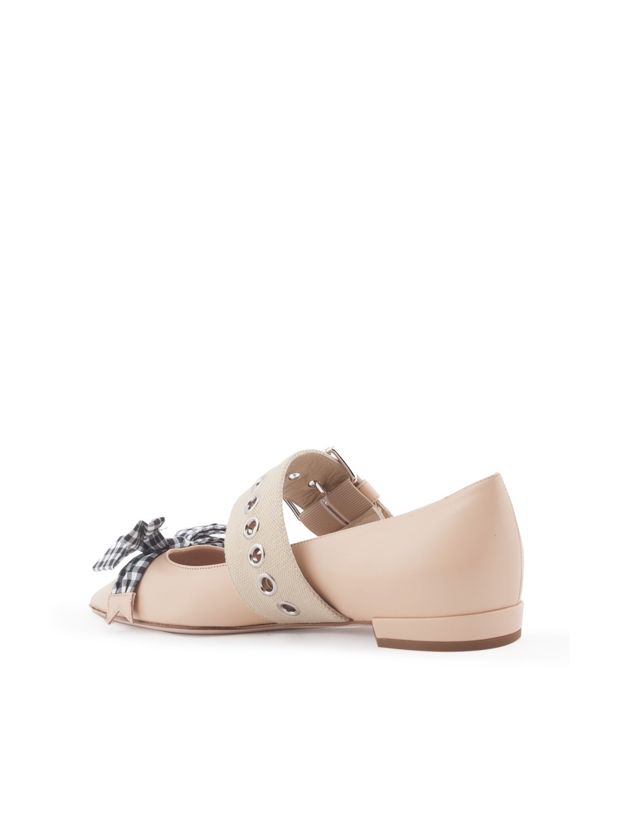 miu miu ballerina pumps