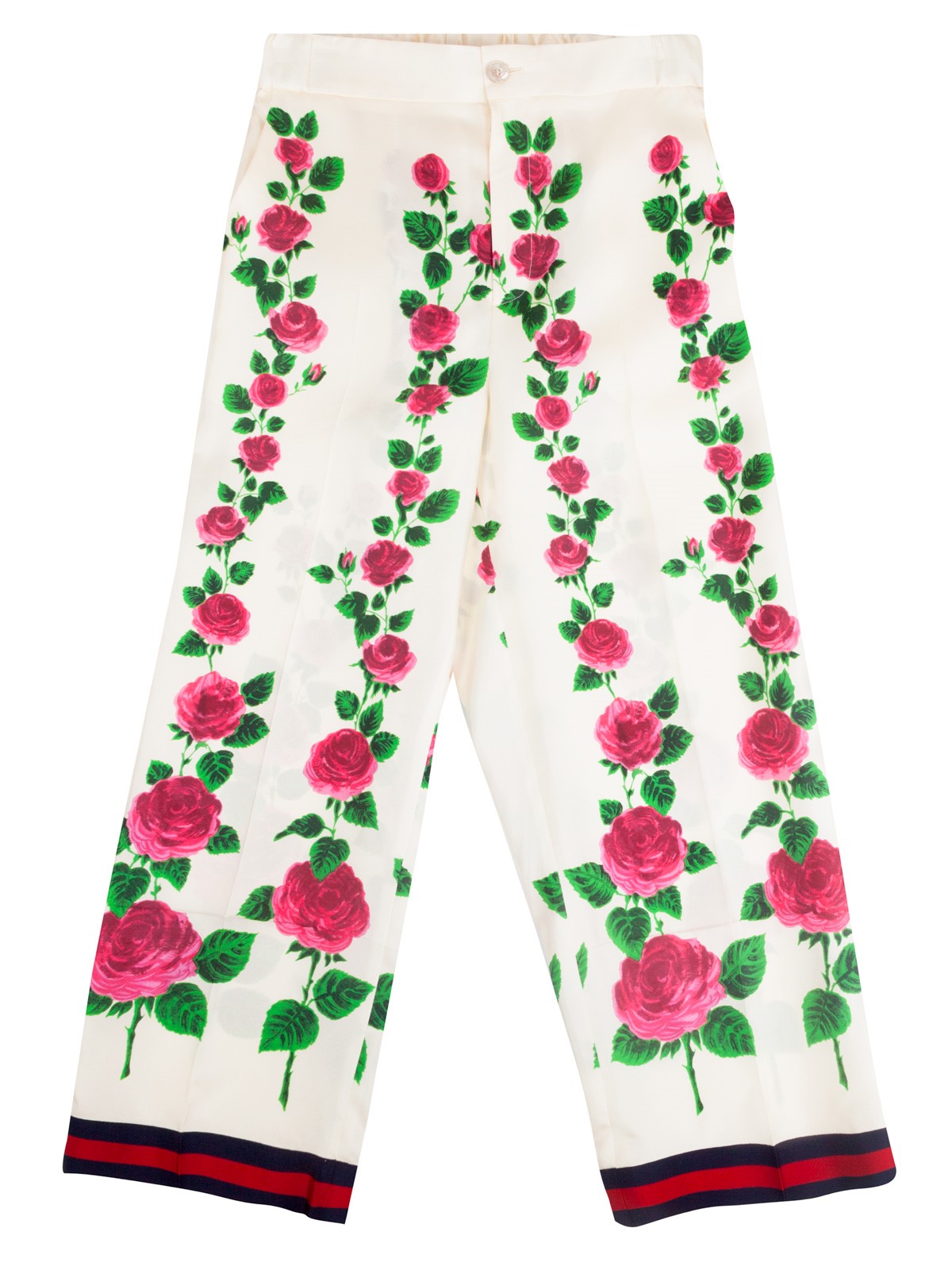 gucci SILK TROUSERS available on 