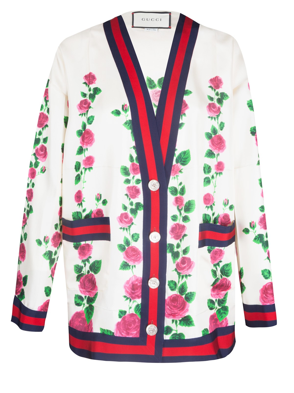 gucci silk jacket