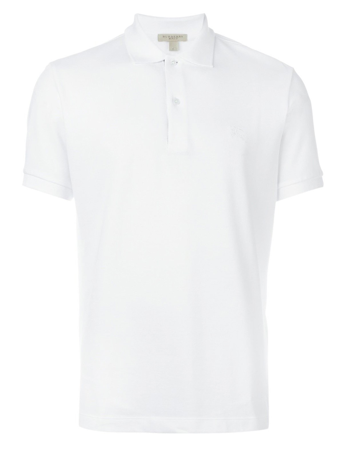 burberry white polo