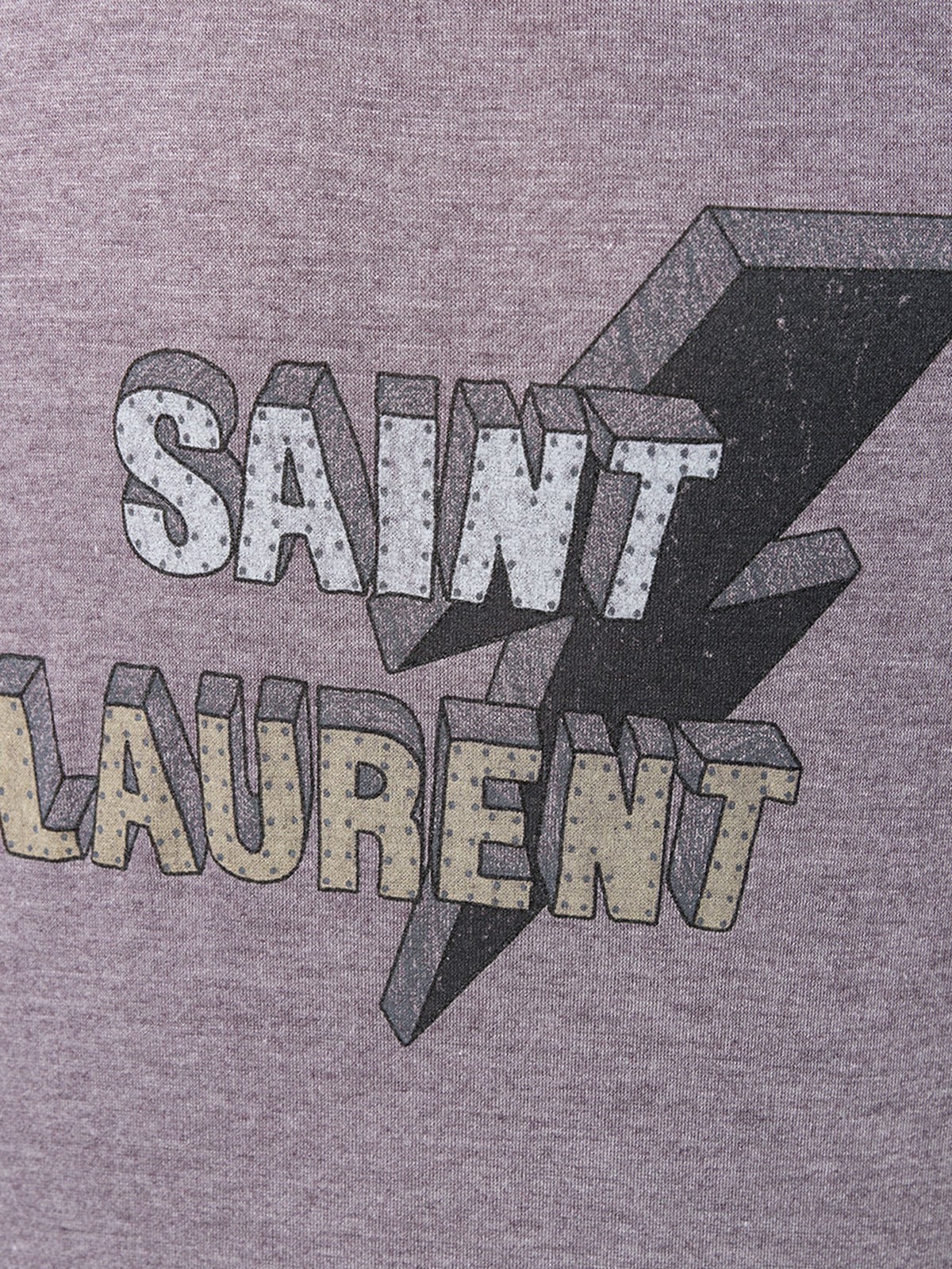 saint laurent bolt t shirt