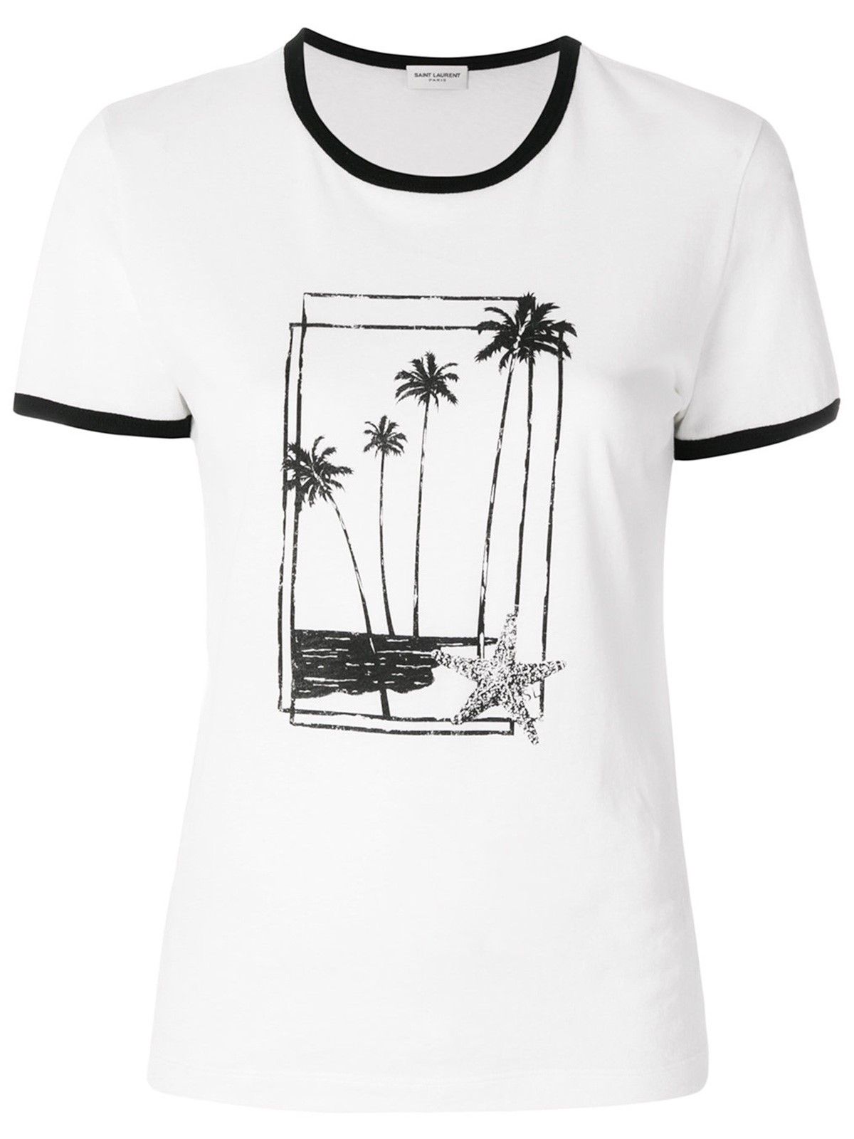 saint laurent PALM RINGER T-SHIRT available on montiboutique.com - 22034