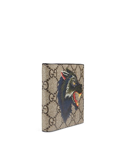gucci WOLF PRINT WALLET available on www.bagssaleusa.com - 22300