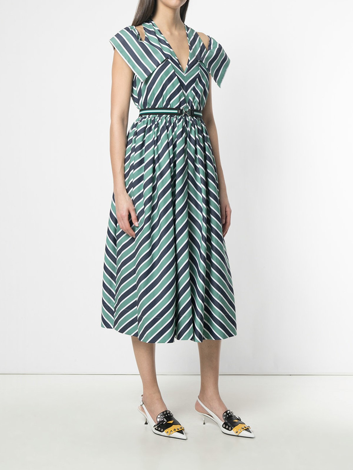 fendi midi dress