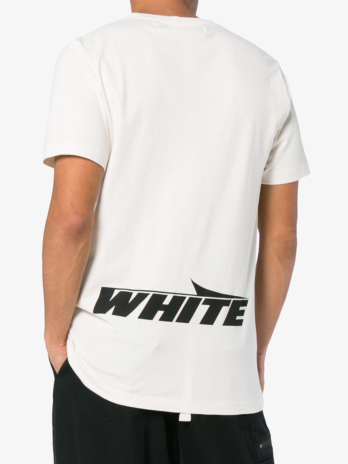 off white t shirt etikett