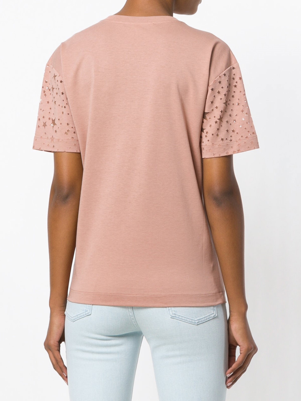 stella mccartney CUT-OUT STARS T-SHIRT available on montiboutique 