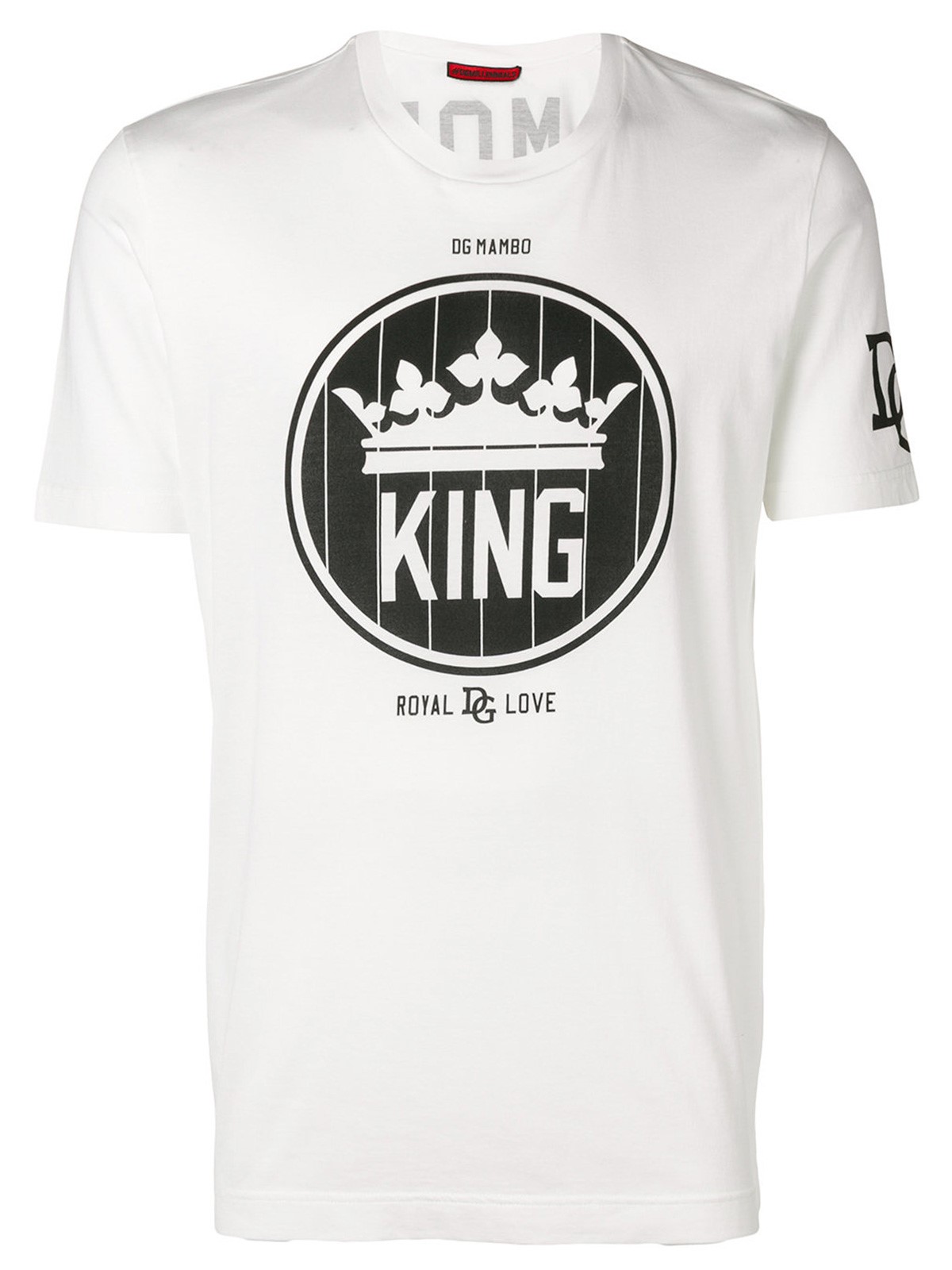 dolce & gabbana KING CREW PRINT T-SHIRT available on montiboutique.com ...