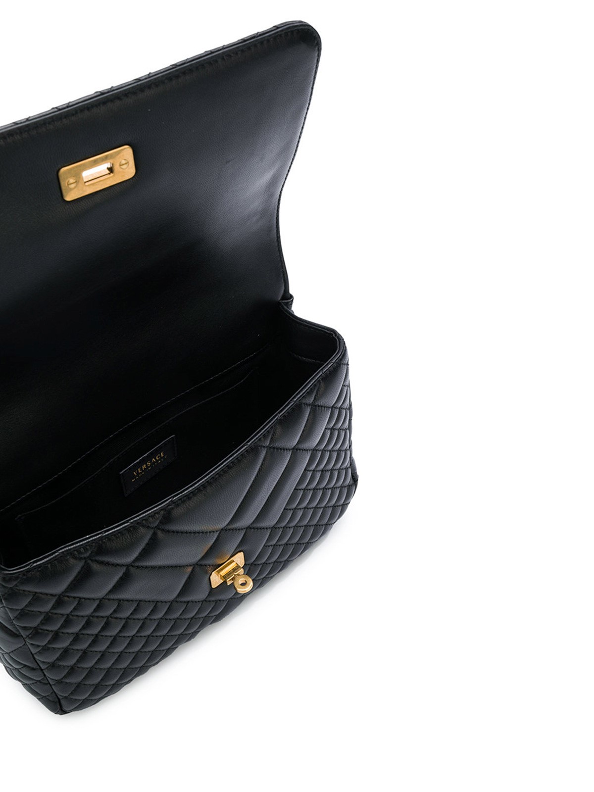 versace QUILTED LEATHER BAG available on 22879