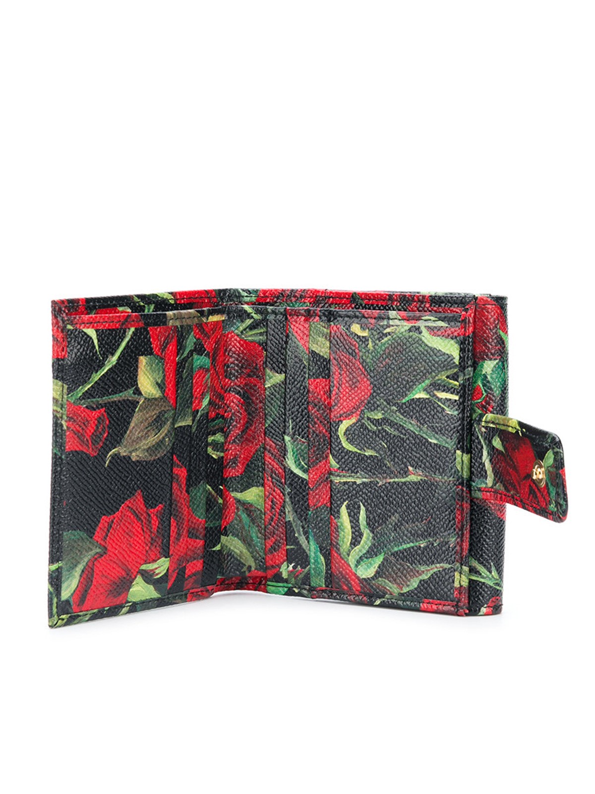 dolce gabbana floral wallet