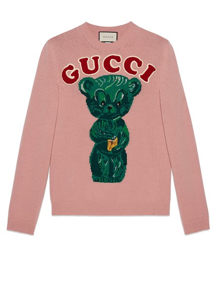 Pink gucci sweater bear Clearance