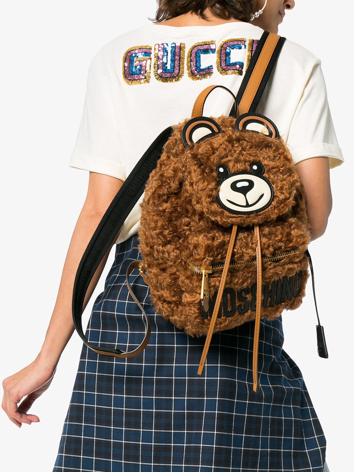 moschino TEDDY BEAR BACKPACK available on montiboutique.com - 23253