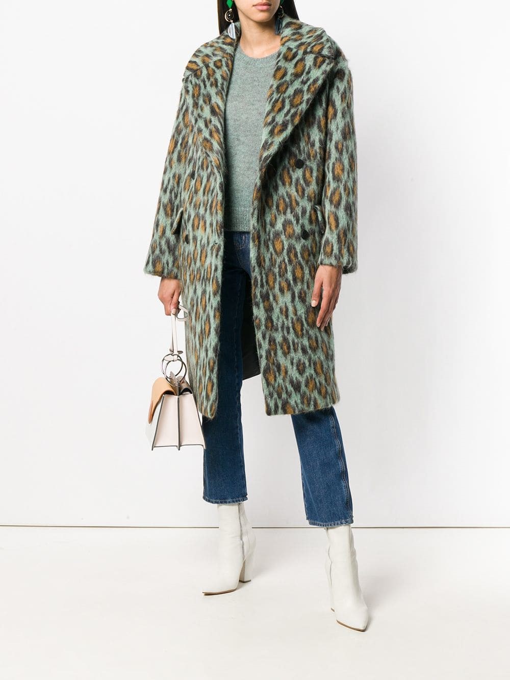kenzo LEOPARD PRINT COAT available on 