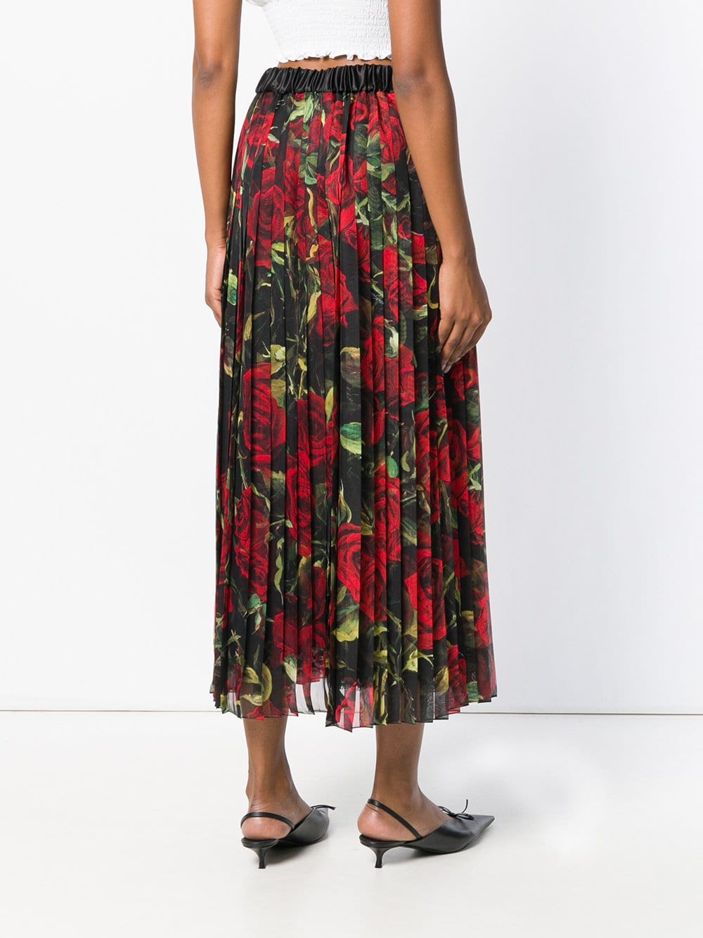 dolce & gabbana ROSE PRINT SKIRT available on montiboutique.com - 23461