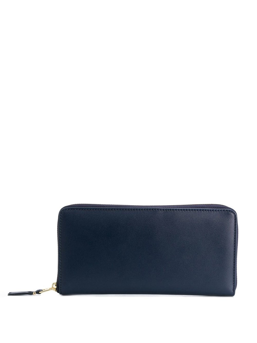 Comme Des Garçons Ivory Leather Wallet In Blue
