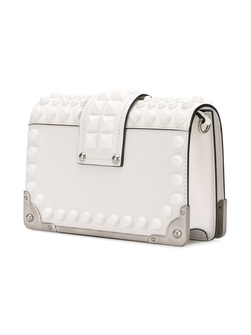 prada white cahier bag