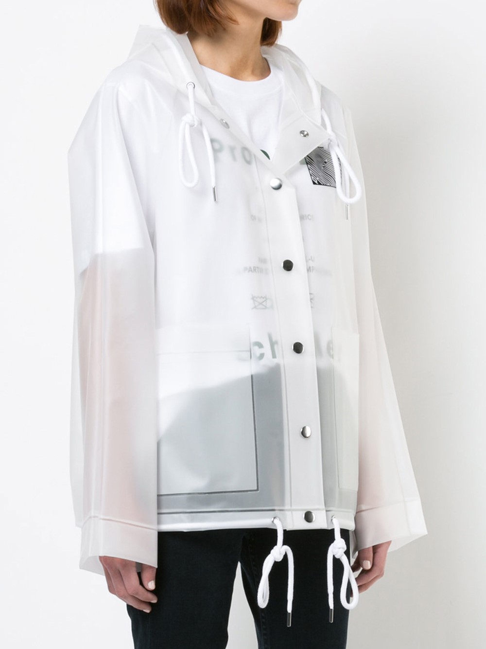 proenza schouler CARE LABEL RAINCOAT JACKET available on 24155
