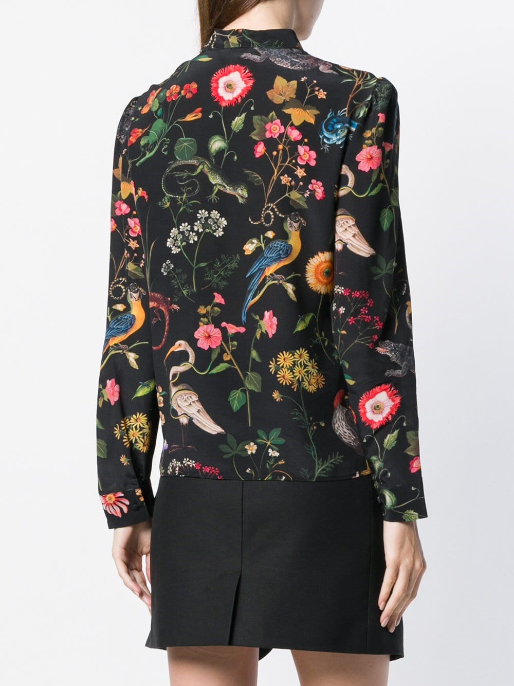red valentino FLORAL PRINT SHIRT available on montiboutique.com 