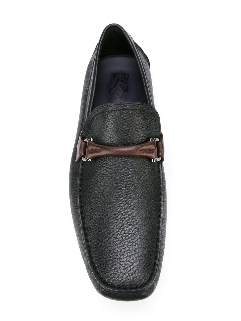  salvatore  ferragamo  BICOLORED LOAFERS  available on 