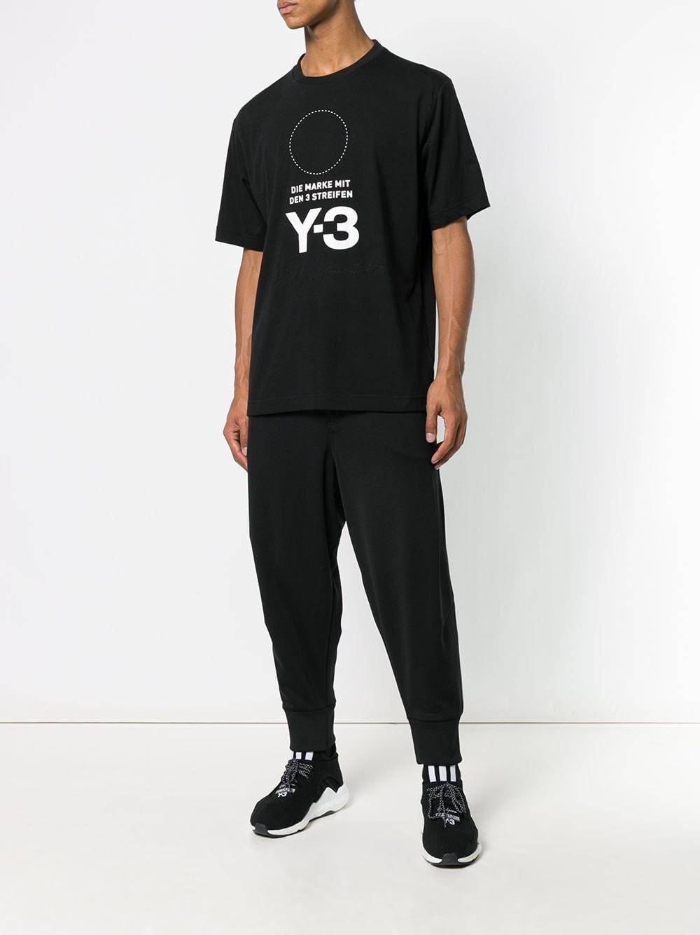 y-3 Y3 LOGO T-SHIRT available on montiboutique.com - 24548