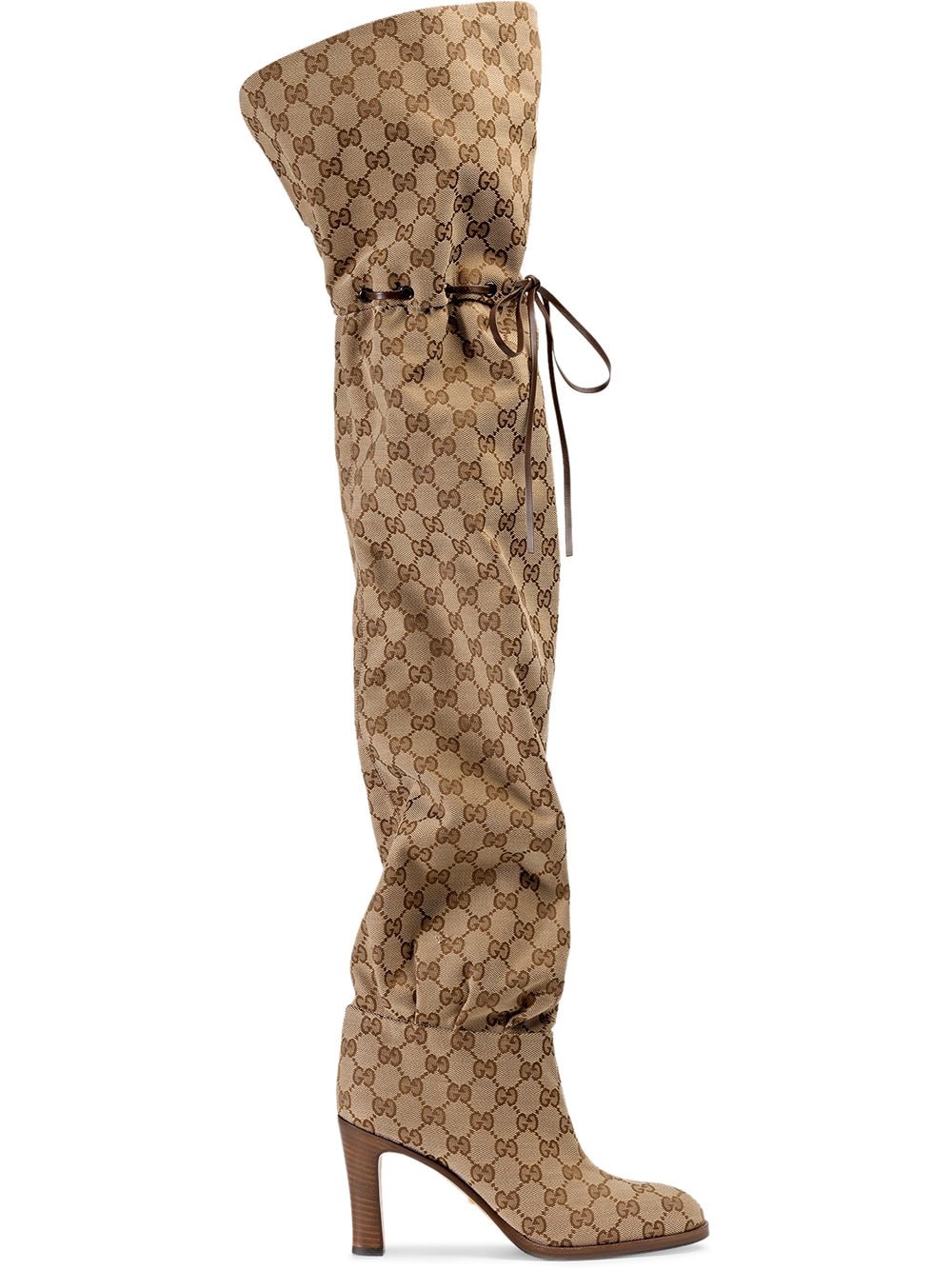 gucci GG PRINT OVER THE KNEE BOOTS available on montiboutique.com - 24590