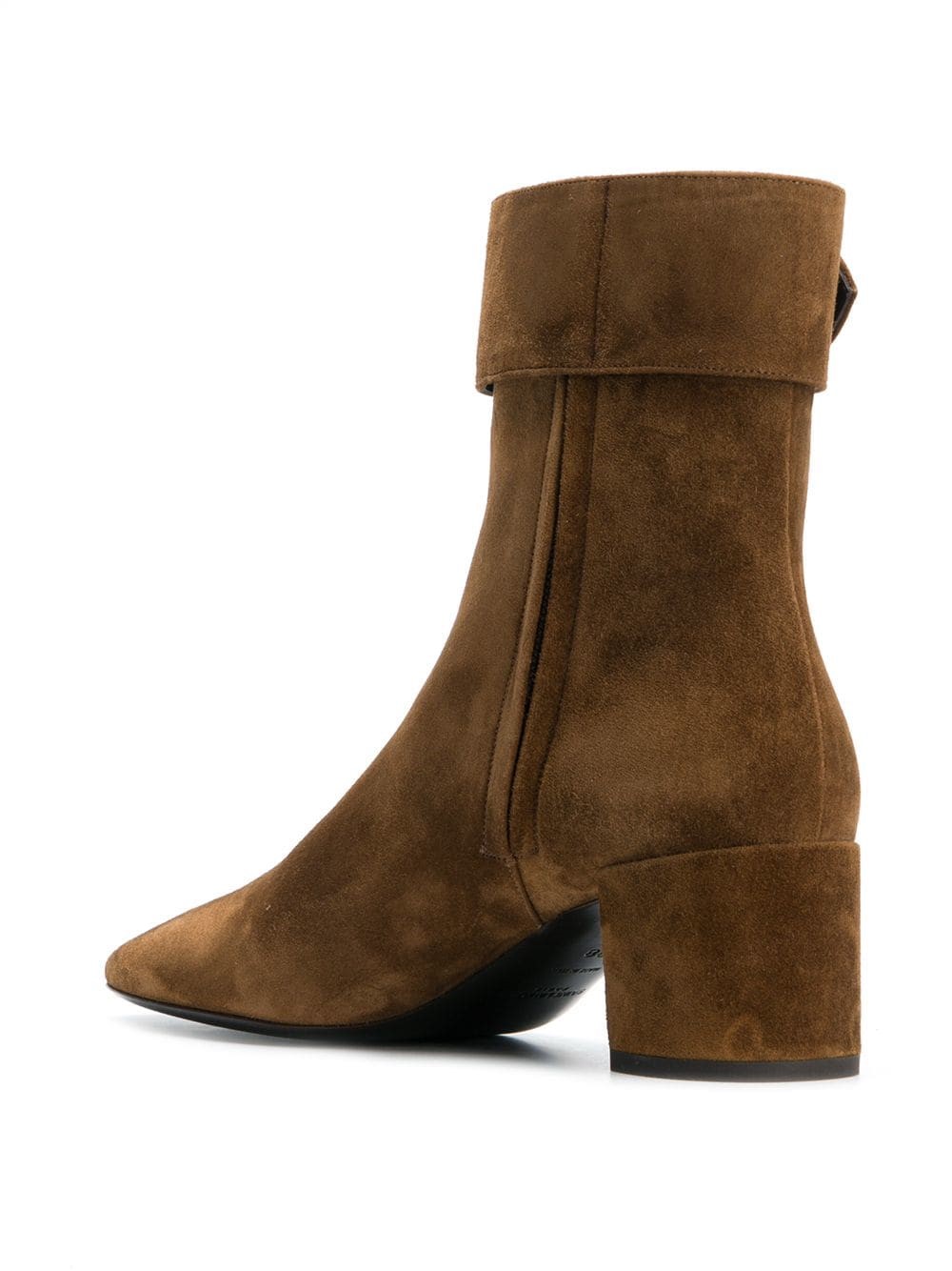 saint laurent buckle boots