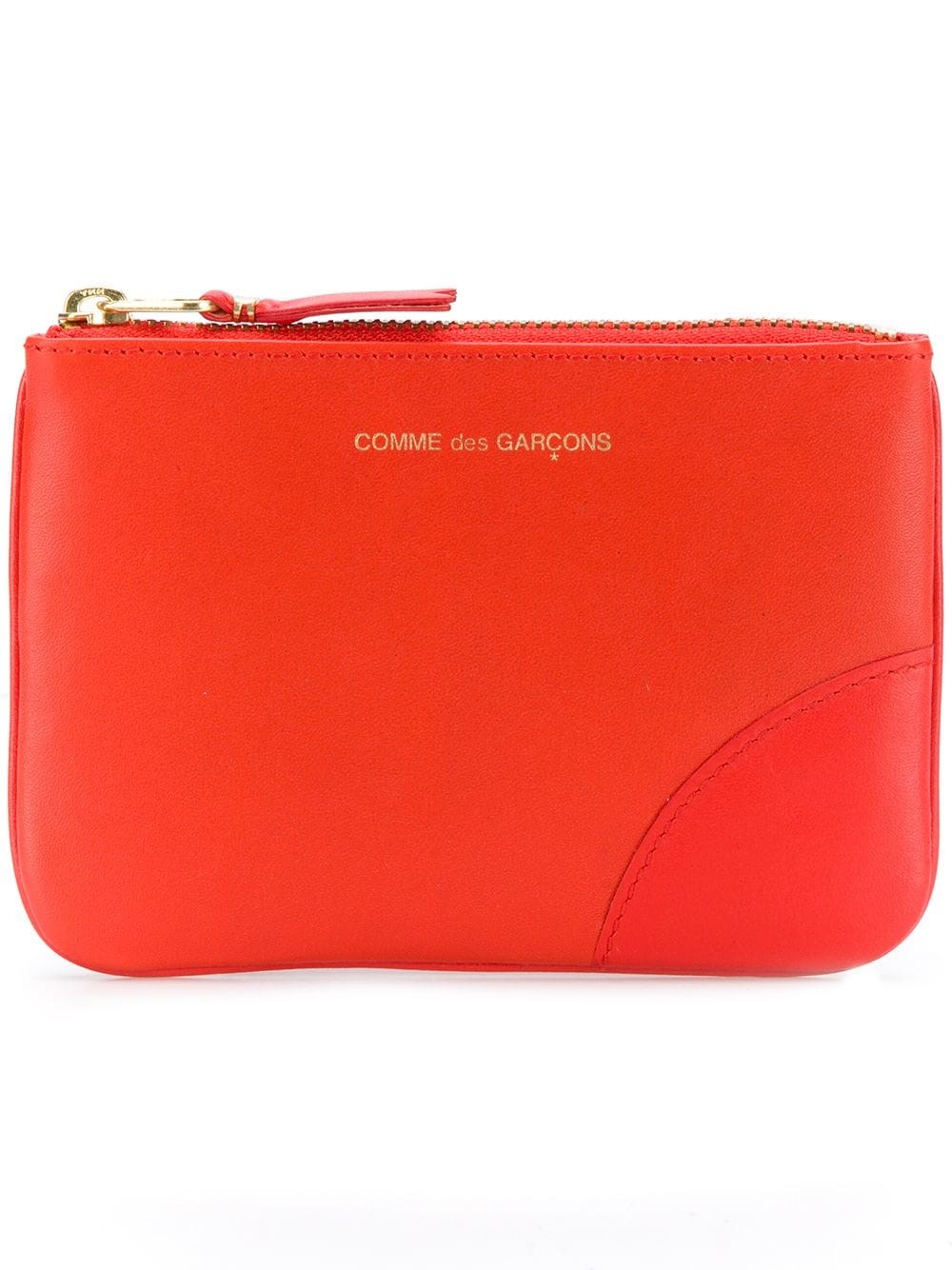 Comme Des Garçons Portafoglio Classic In Yellow & Orange