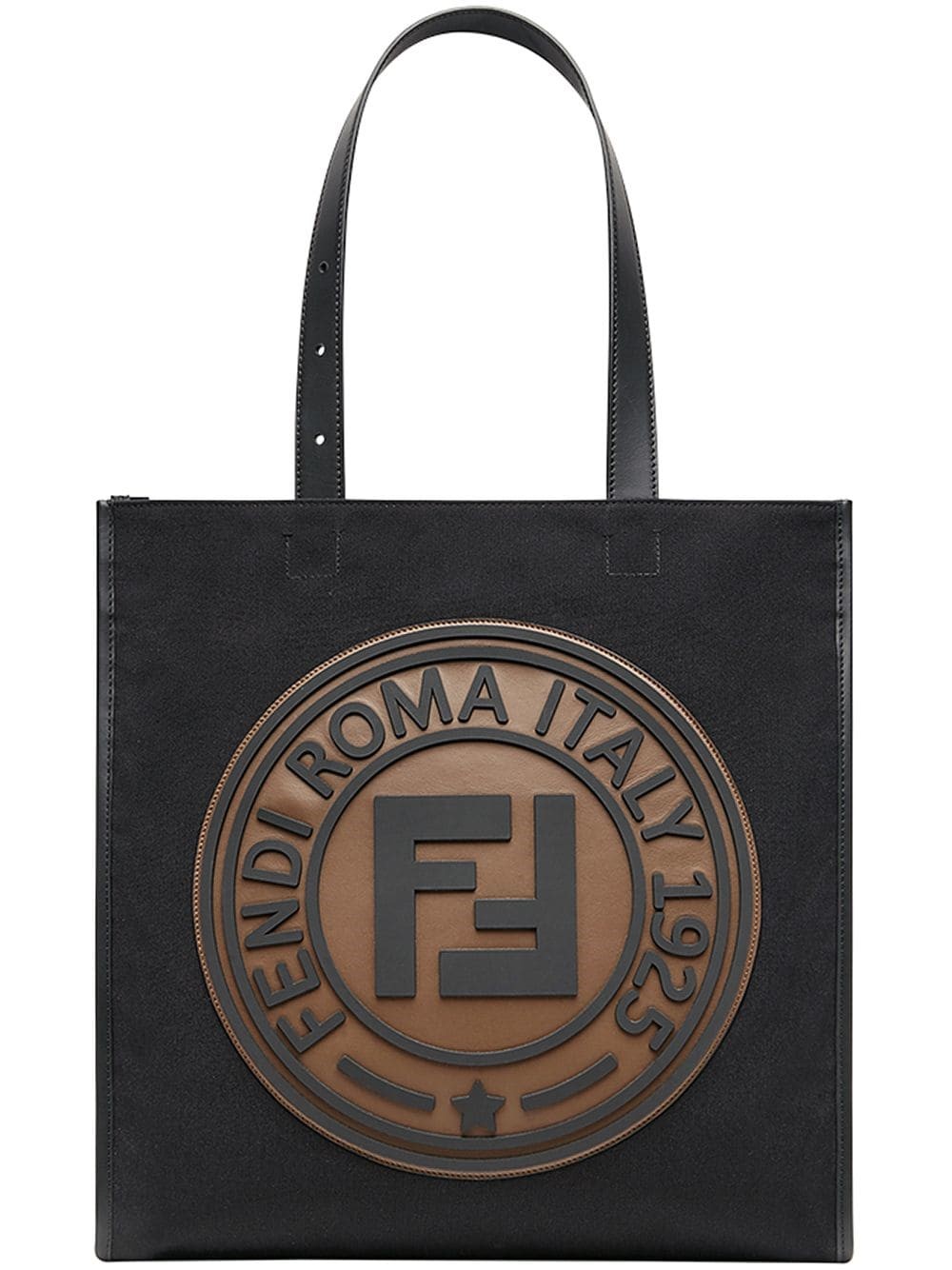 fendi tote logo