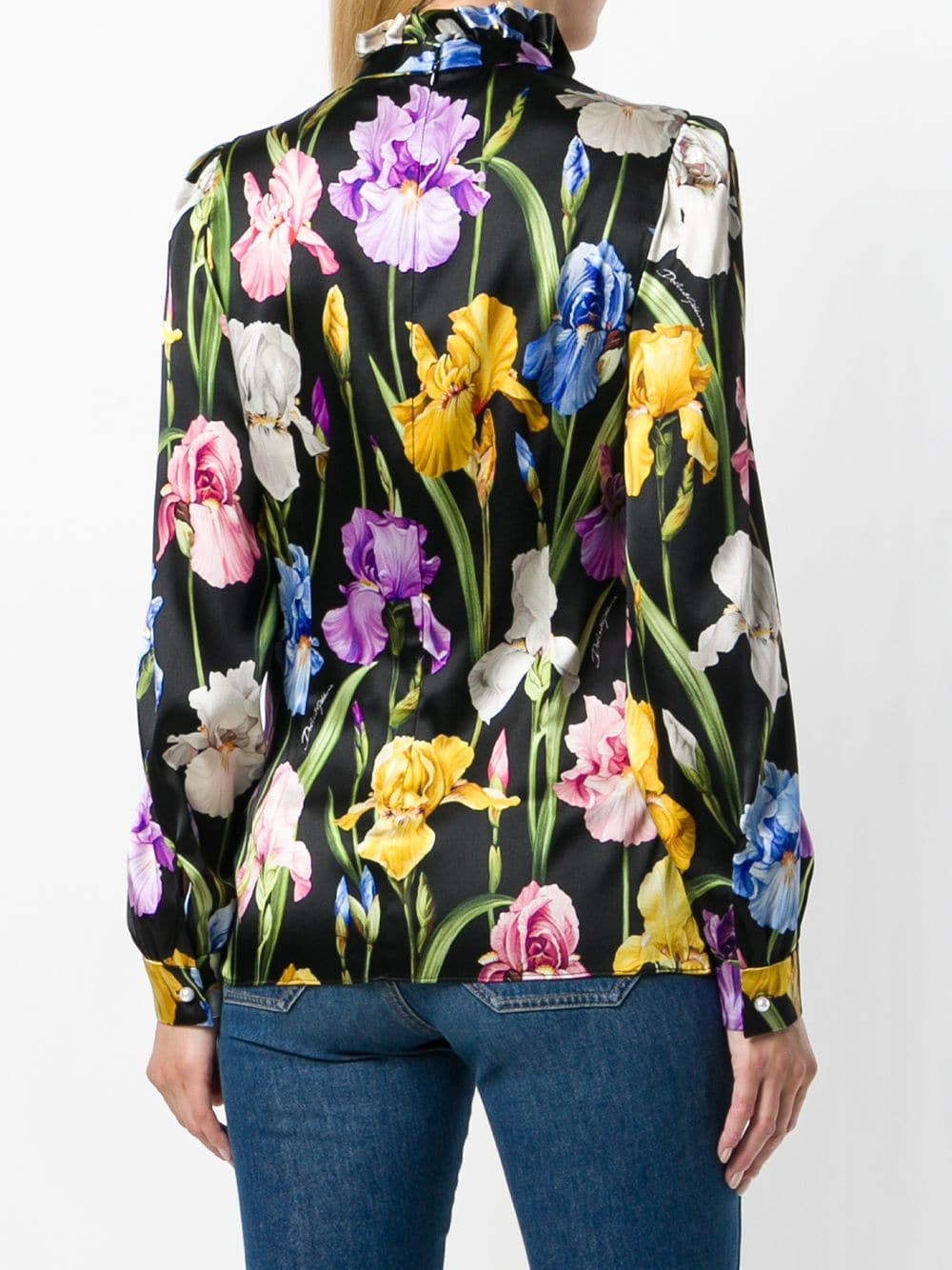 dolce and gabbana flower shirt
