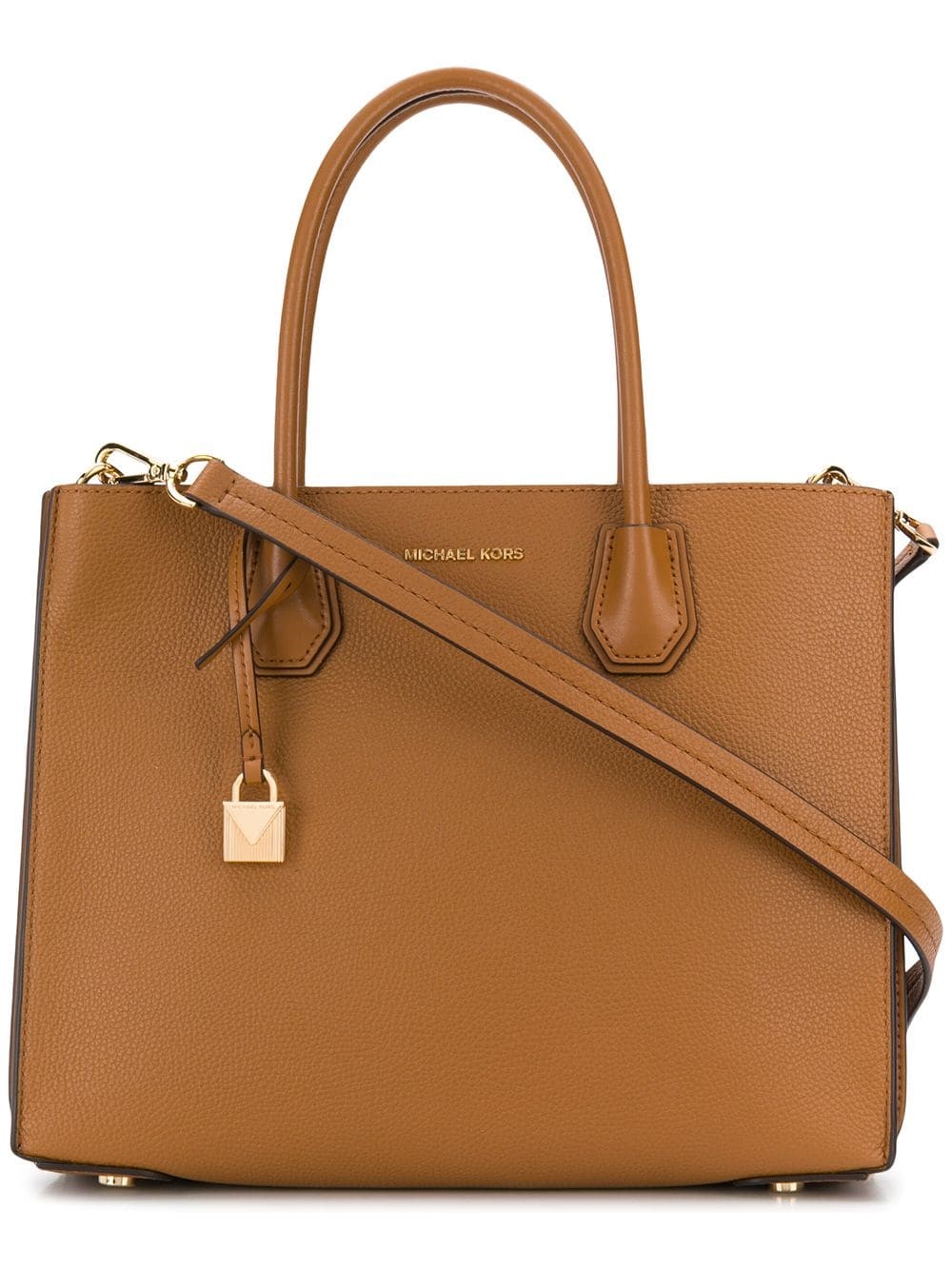 michael kors tote mk logo