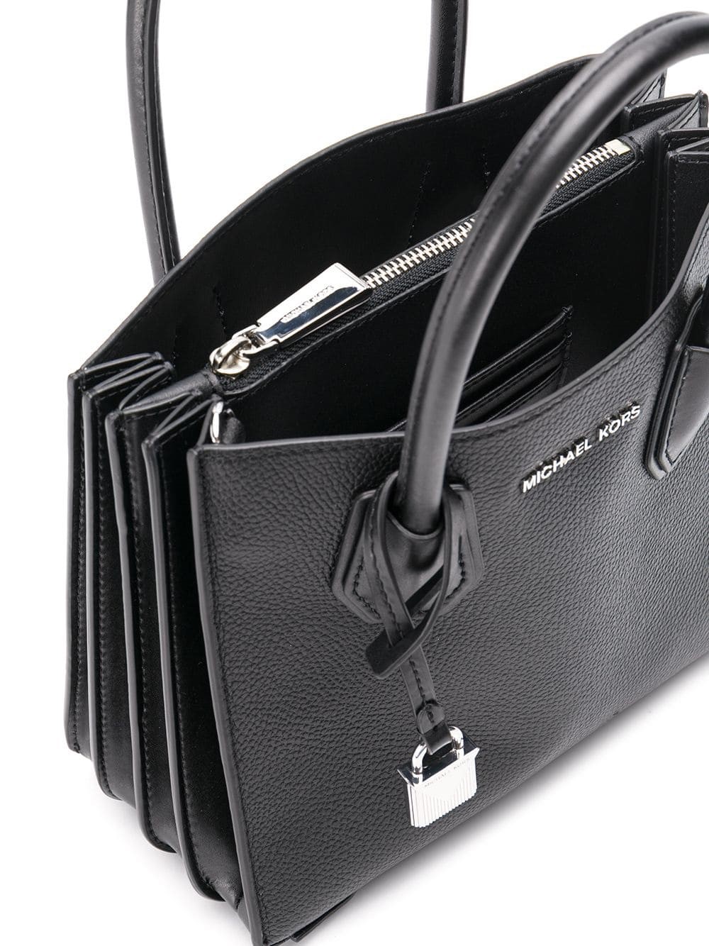 michael kors tote mk logo