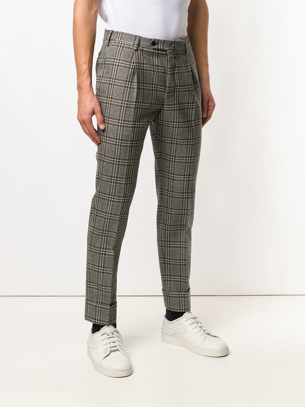 pantaloni torino 01 PT01 CHECKED TROUSERS available on montiboutique ...