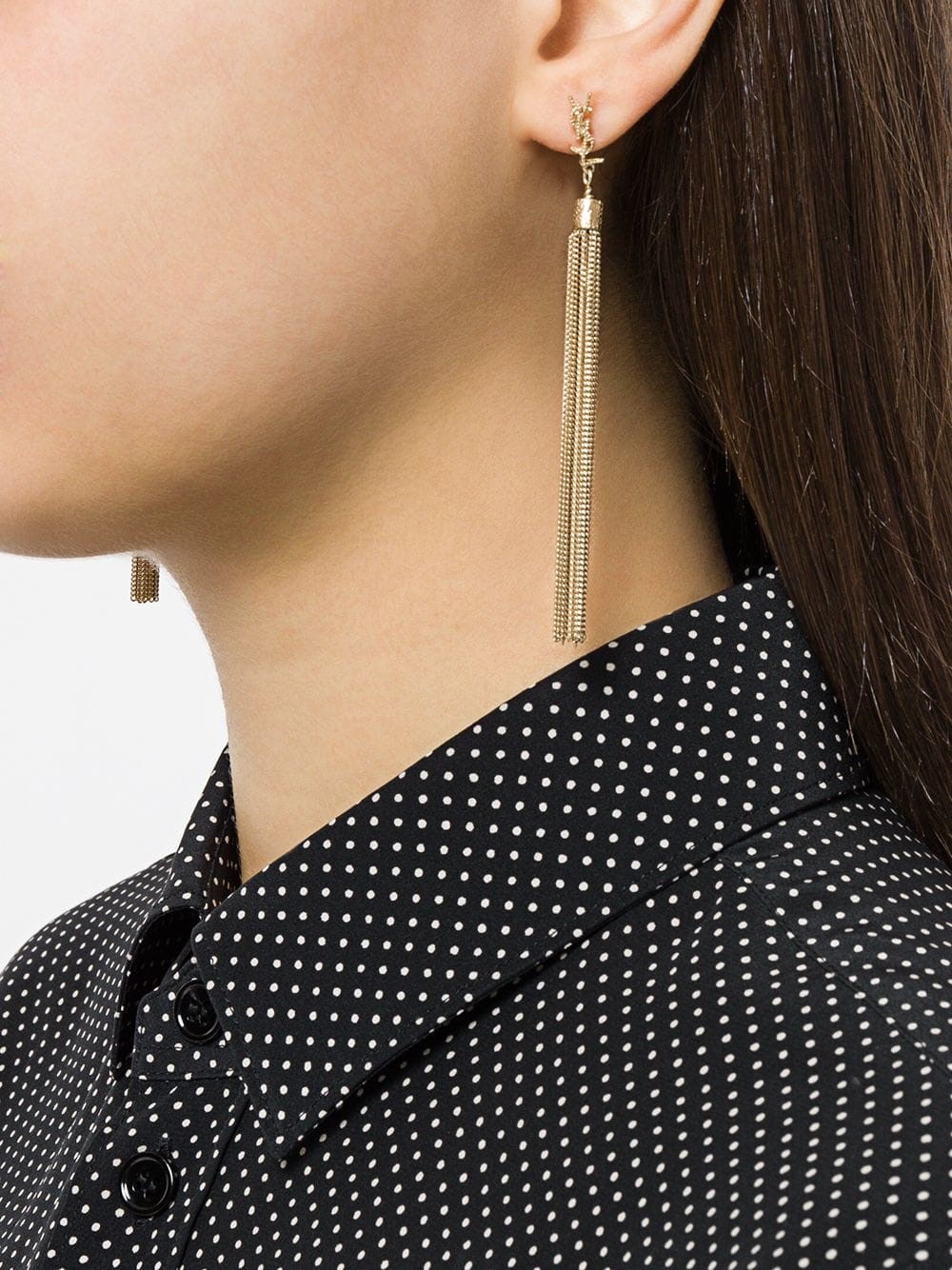 saint laurent loulou earrings