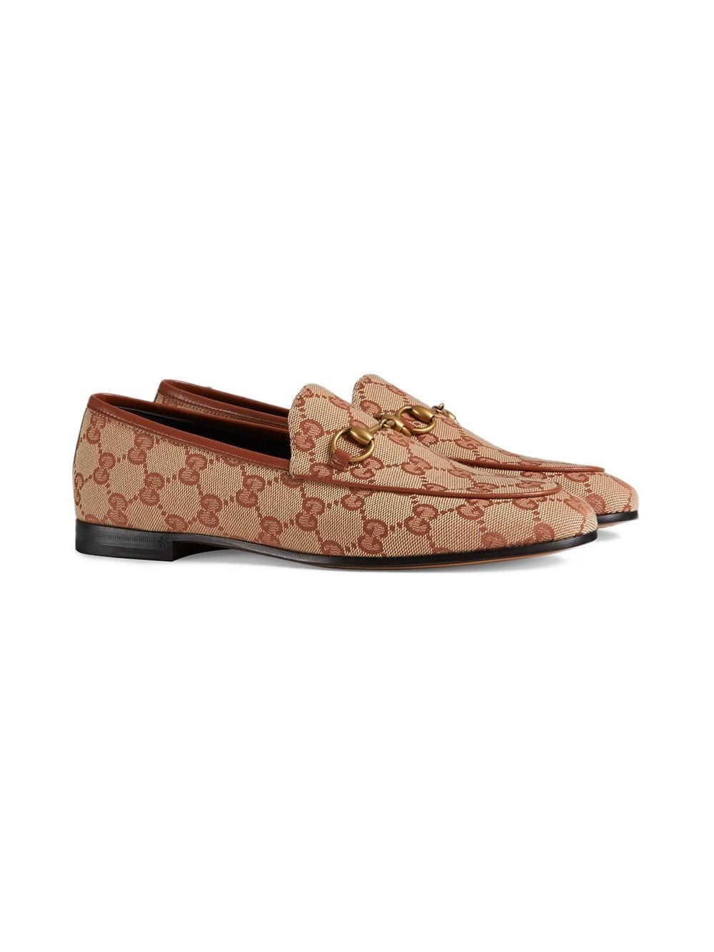 gucci GG PRINT LOAFERS available on 