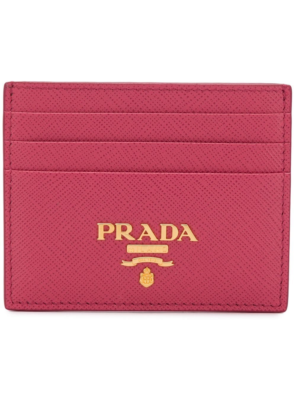 prada card holder orange