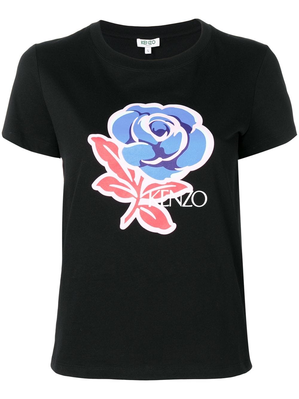 kenzo rose t shirt