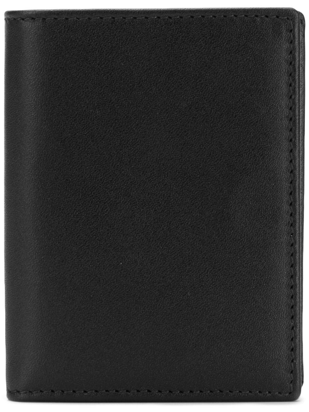 Shop Comme Des Garçons Bi-fold Wallet In Black