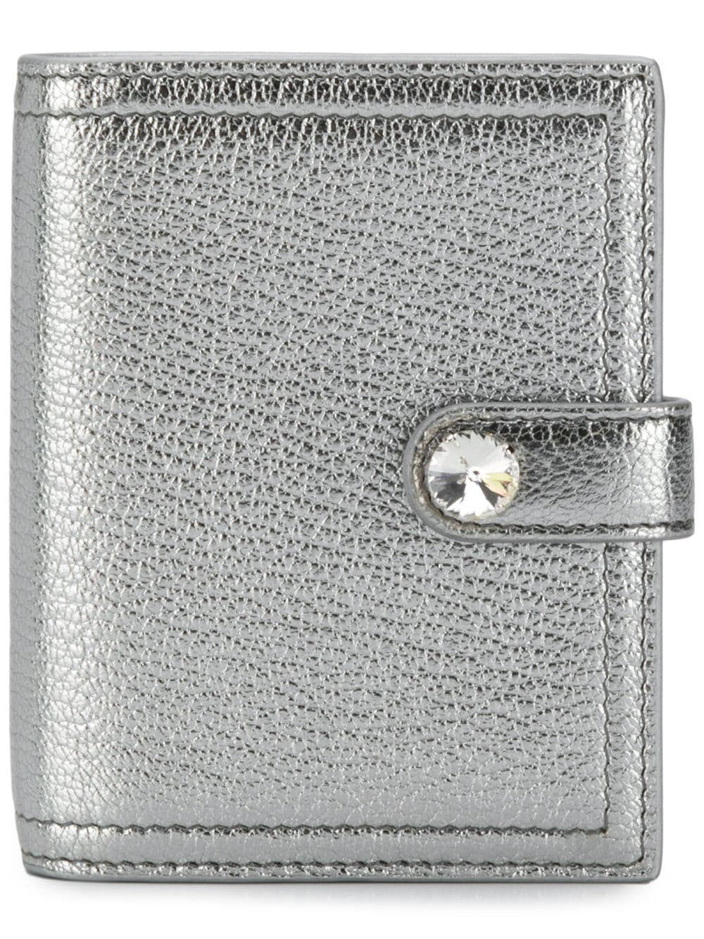 Miu Miu JEWEL DETAIL WALLET Available On Montiboutique 26260