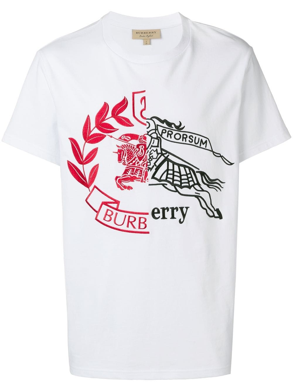burberry SOLEFORT LOGO T-SHIRT available on montiboutique.com - 26412