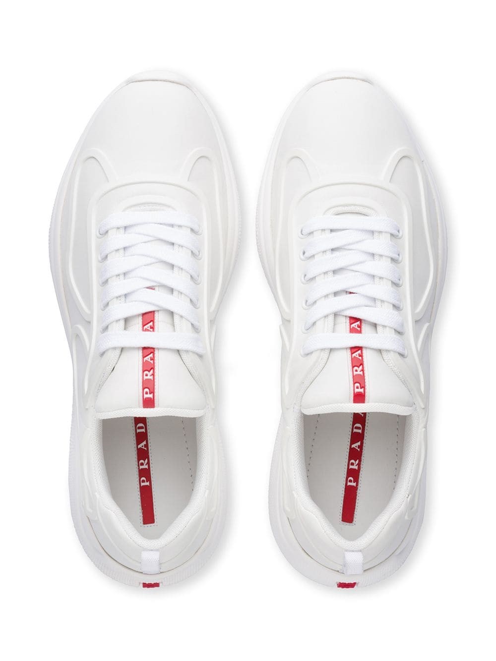 prada white america's cup