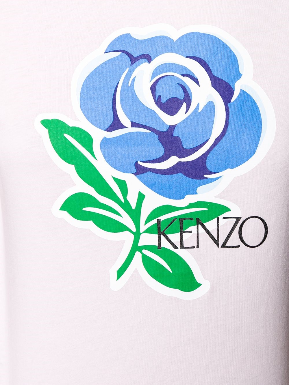 kenzo flower t shirt