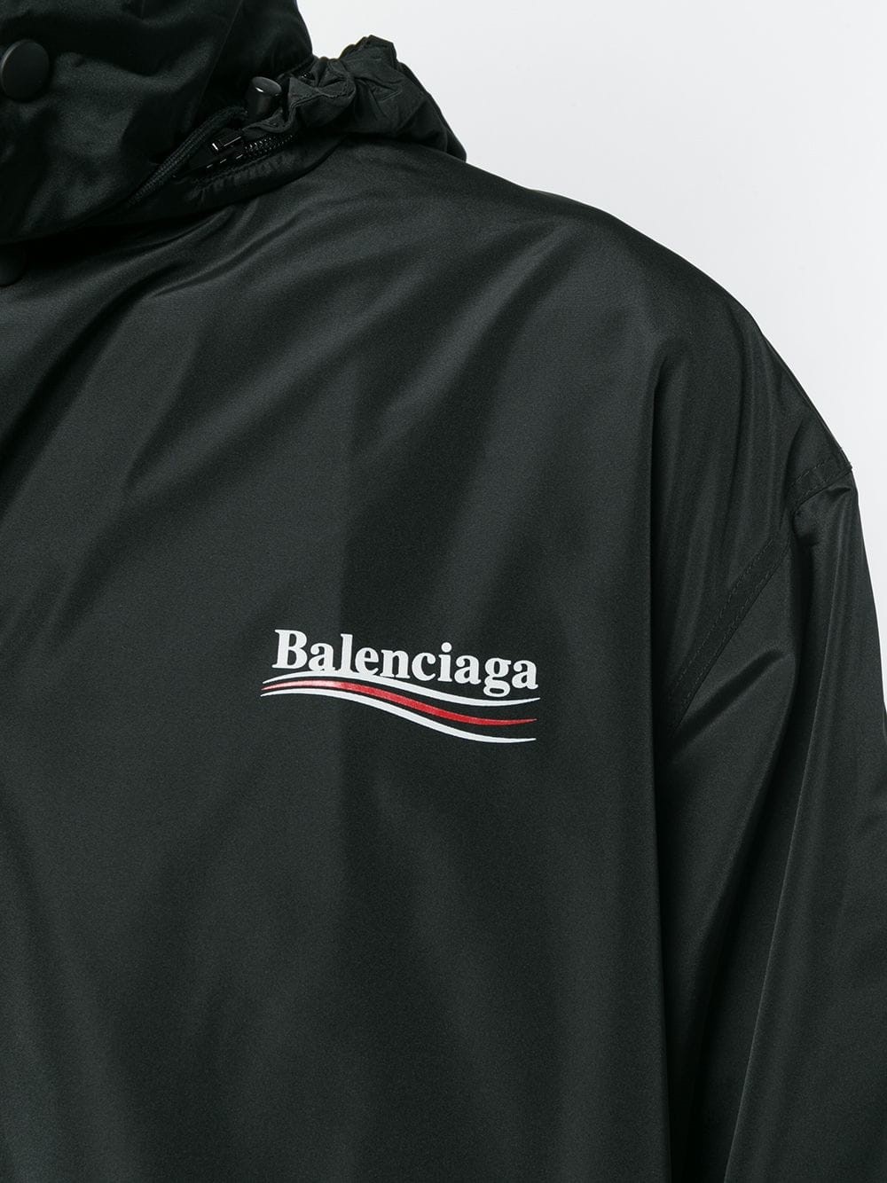 Balenciaga Logo Collar Leather Jacket with Genuine Shearling Lining   Nordstrom