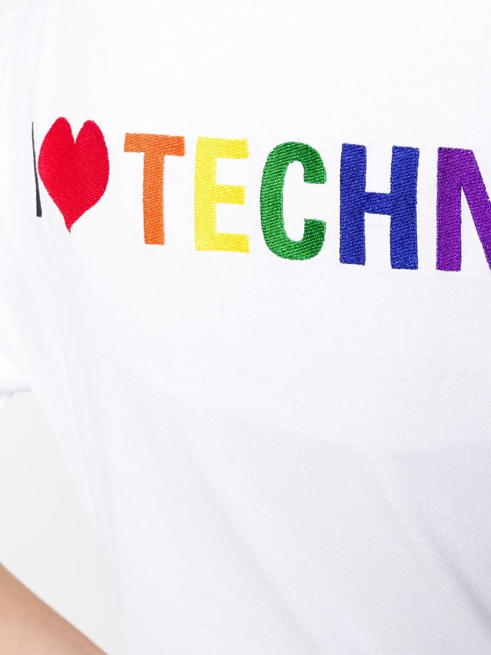 balenciaga i love techno t shirt